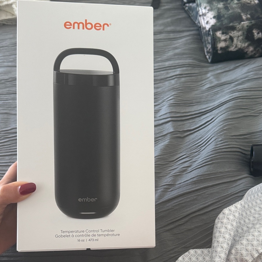 Ember Black Temperature Control Tumbler
